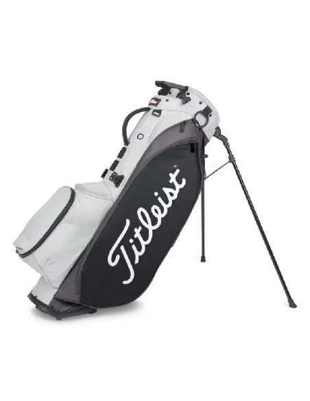 Bolso de Patas Titleist Players 5 Hybrid gris-blanco-negro
