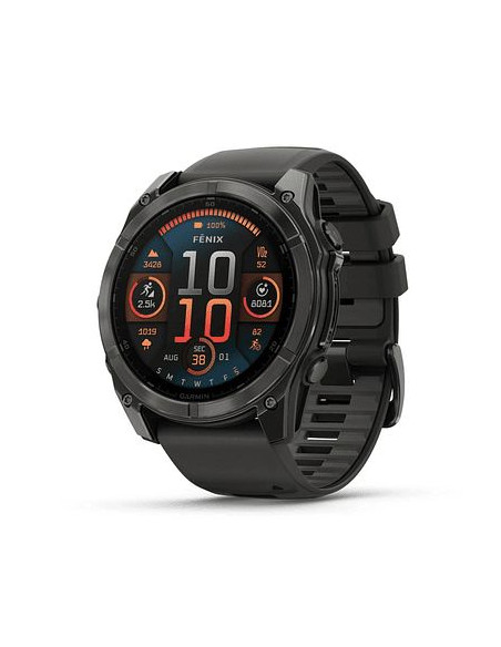 Reloj Garmin Fenix 8, 47mm Amoled Sapphire Carbon Gray